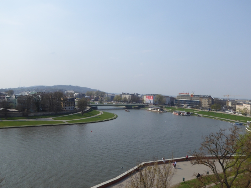 Blick vom Wawel