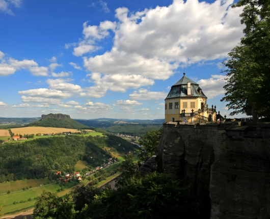 Festung Königstein und Lilienstein